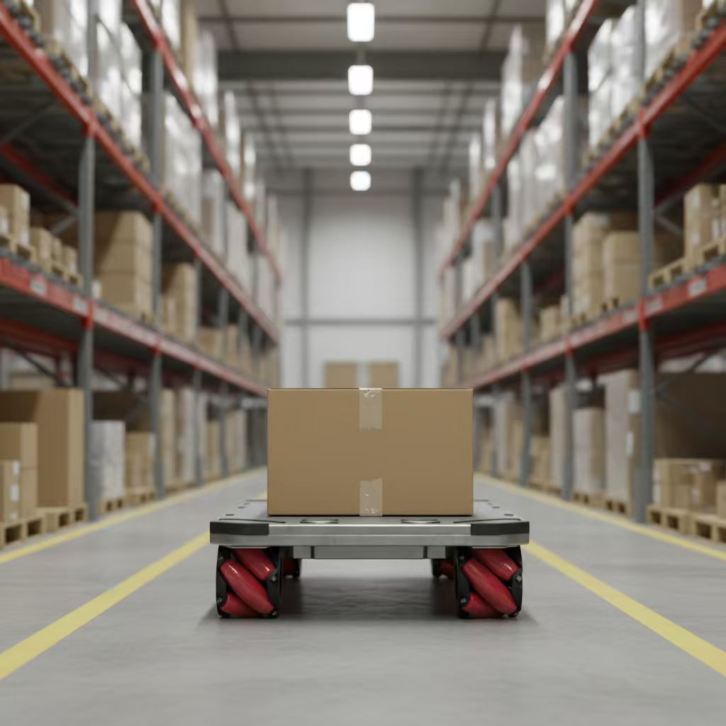 麦克纳姆轮在物流自动化中的应用|AGV 全向移动技术、选型要点
